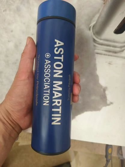Free Custom Intelligent Digital Thermos Water Cup Touch Display Temperature Stainless Steel Creative Thermoses Coffee Mug Gifts