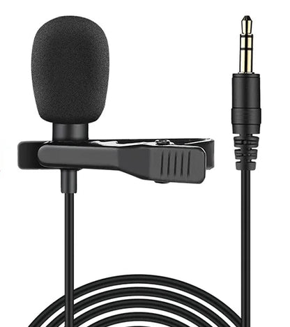 MC01 Portable 1.5m Wired Mini Microphone Type C For Phone PC Laptop Metal Clip-on Lavalier USB mic 3.5mm Condenser Microphone
