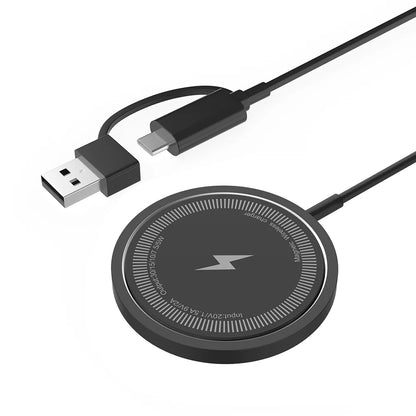 Magnetic 30W Wireless Charger Fast Charging Pad Stand for iPhone 15 14 13 12Pro Max Airpods PD USB A Phone Chargers Dock Station