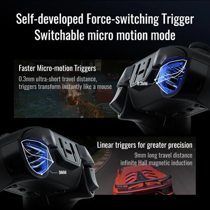 Flydigi Vader 4 Pro Gaming Controller With Hall Rocker Athletic Vibrate Trigger Switch 1000Hz Gamepad For Mobile Switch TV PC