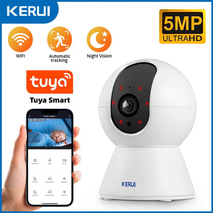 KERUI 4G/WiFi GSM Home Alarm with 7-inch IPS Large Touch Screen Panel Tuya Smart Wireless Security Alarm System Burglar Alexa
