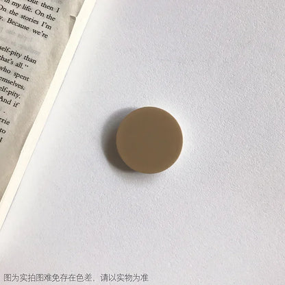 Luxury Glossy Phone Socket for iPhone 15 14 12 13 Foldable Stretch Grip Tok Phones Holder Finger Ring Stand for Xiaomi Huawei