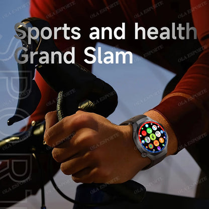2025 New Watch GT5 Pro Smart Watch 1.5“ AMOLED Screen NFC GPS Tracker BT Calls Health Waterproof Smartwatch Men Women For Huawei