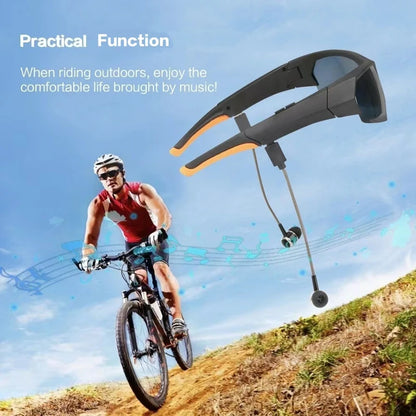 New Smart Glasses AI Intelligent Real-time Translation Bluetooth 6.0 Sunglasses Outdoor Sport Earphone Calling Music Eyeglasses