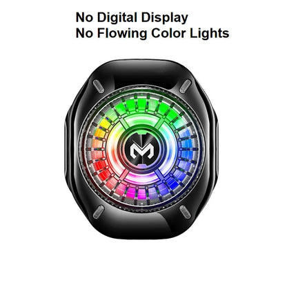 MEMO CX10 Semiconductor Phone Cooler with RGB Lights Magnetic Clip on Ice-Freezing Strong Cooling for Gaming & Live Streaming