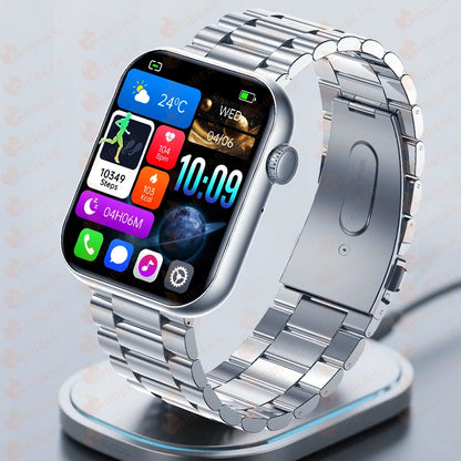 2025 New For Apple DT Watch 10 Smart Watch Men Women Waterproof Support 120 Sports ECG+PPG 1.81 inch Bluetooth Call Smart Watch