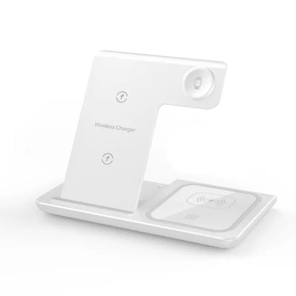 New 3 in 1 Wireless Charger Stand Pad Foldable Fast Charging Dock Station for IPhone 15 14 13 12 Pro Max Apple Watch 8 7Airpods