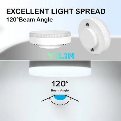 GX53 Smart LED Bulb RGBCW 12W Wardrobe Spotlight Bulb WIFI TUYA APP Control Intelligent LED Downlight Cabinet Light AC220V