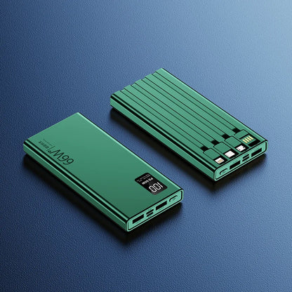 Super fast charging with its own cable high-capacity charging treasure 20000 mAh mobile power gift