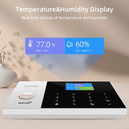 YAOSHENG Security-Protection TUYA Smart Home Alarm System 2G 433MHz WiFi GSM Wireless House App Control Sets PG105