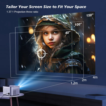 Magcubic 580ANSI Auto Focus Projector Android 11 4K 1080P Wifi6 Voice Control Allwinner H713  BT5.0 Home Cinema HY350 Pro