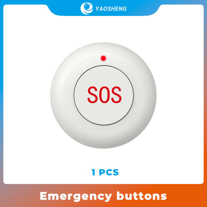 YAOSHENG Security-Protection TUYA Smart Home Alarm System 2G 433MHz WiFi GSM Wireless House App Control Sets PG105