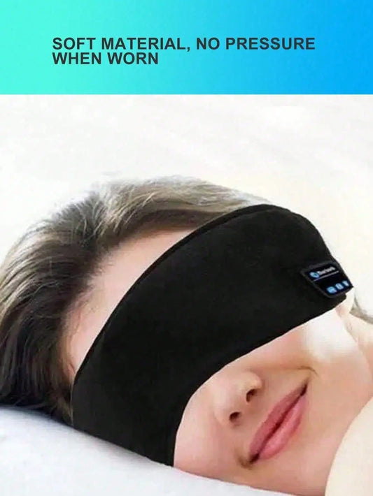 Bluetooth Music Eye Mask Wireless Intelligent Light Shielding Eye Mask Answer Phone Wireless Sleep Eye Mask