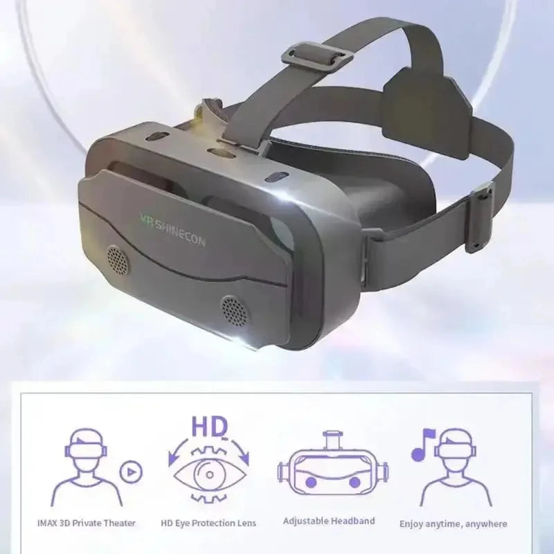 VR Glasses 3D Virtual Reality Headset Devices Helmet Lenses Goggles Smart For Smartphones Phone Cell Controller Mobile Game Viar
