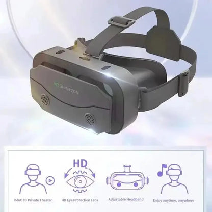 VR Glasses 3D Virtual Reality Headset Devices Helmet Lenses Goggles Smart For Smartphones Phone Cell Controller Mobile Game Viar