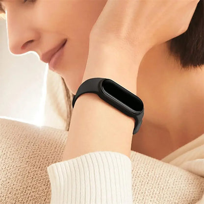 M7 Men Smart Watch Heart Rate Blood Pressure Monitor Waterproof Fitness Sports Bracelet Compatible For Android Ios
