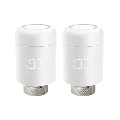 AVATTO Tuya 1-6PCS Wifi TRV Radiator Actuator Valve Thermostatic Radiator Valve Temperature Controller Support Alexa Google Home