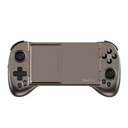 ShanWan Dual-Mode Gamepad Pc Mobile Phone Stretch Gaming Controller Hall Joystick Trigger Wired Bluetooth Wireless Game Handle