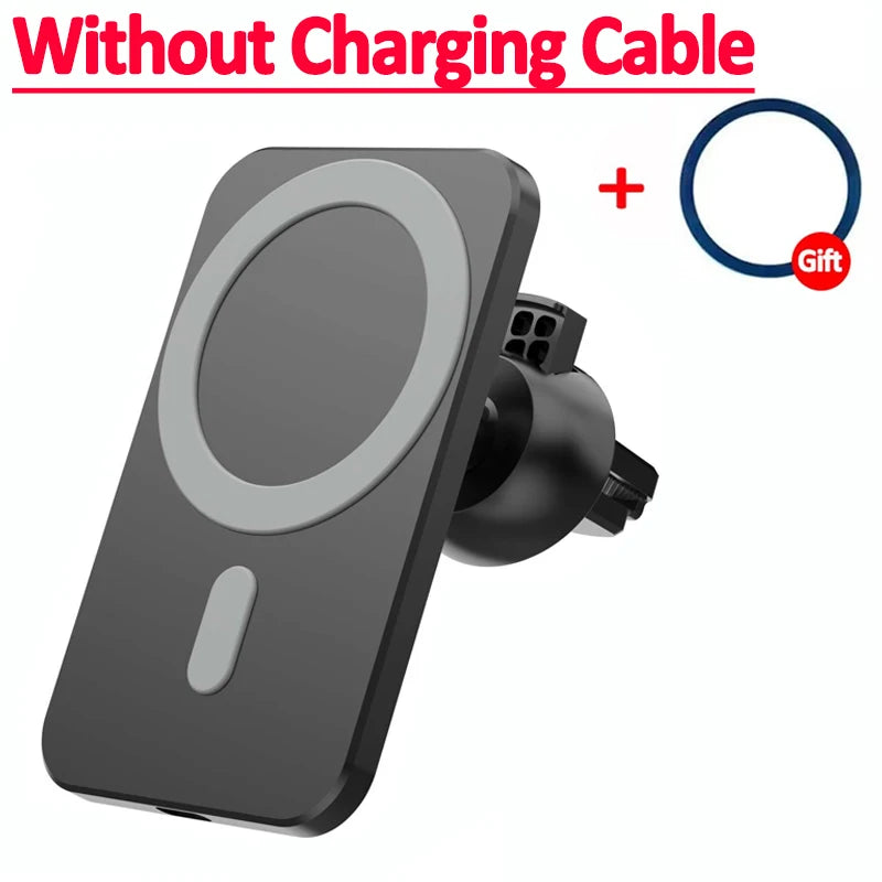 30W Magnetic Wireless Car Charger For MagSafe iPhone 16 15 14 13 Pro Max Xiaomi Samsung Xiaomi Air Vent Clip Phone Holder Stand