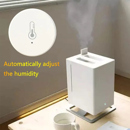 Tuya Smart Zigbee Temperature And Humidity Sensor indoor Thermometer Monitor Work Smartlife With Alexa Google Home APP Assistant