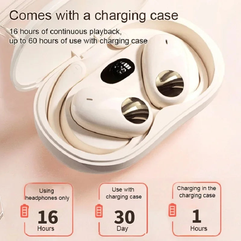 SW-0511 Wireless Bluetooth Earphones Earbuds Touch Light Air Conduction High quality Fitness Driving office Headset With Mic