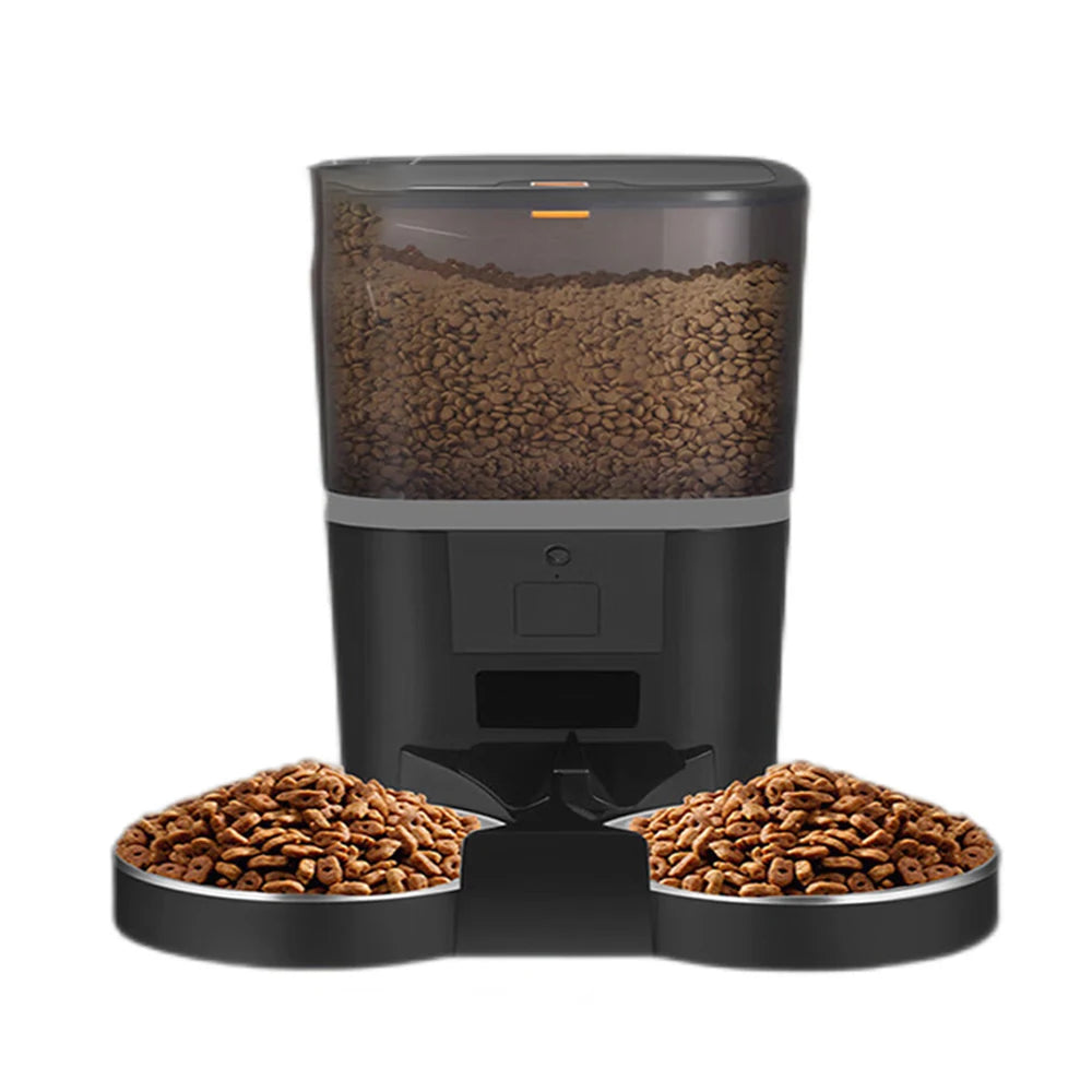 4L 5V USB automatic feeder APP smart pet feeder dog Dry food timer dispenser with camera Video for remote feeding cat dog Bowl