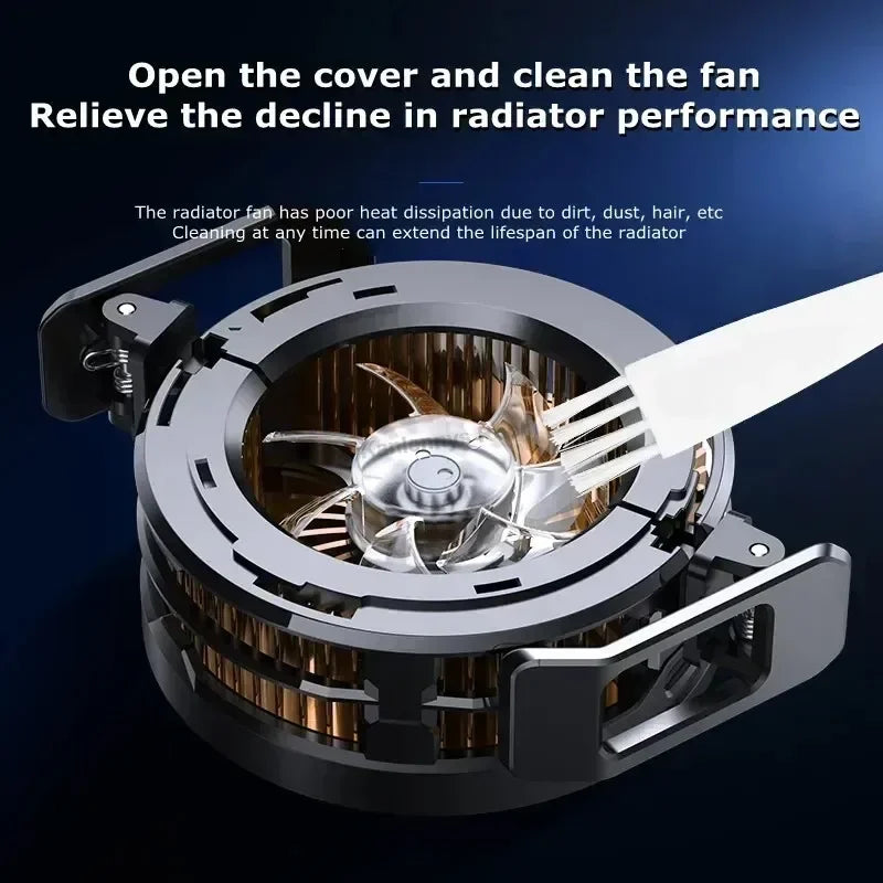 Magnetic Back Clip Universal 2 IN 1 MEMO CX08 CX07 Phone Cooler Semiconductor Cooling Fan Freeze Radiator for iOS Android PUBG