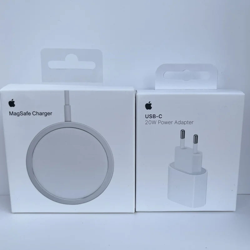 Original Apple Magsafe Wireless 15W Charger For iphone 16 15 14 13 12 mini Pro Max Plus
