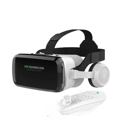 RGB Esports 3D Helmet VR Adjustable Headwear Wireless Glasses Virtual Reality Stereo Microphone Headphone Helmet Suitable fphone