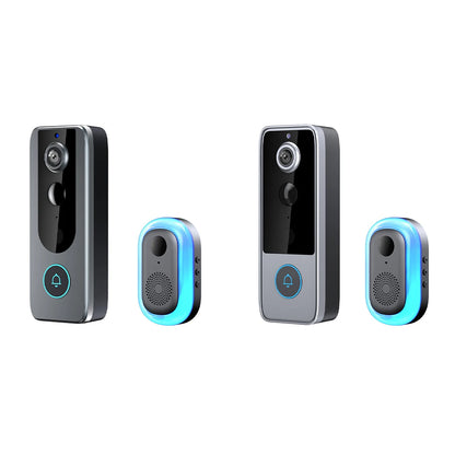 Tuya Video Doorbell WiFi Smart Two-way Intercom Wireless Camera Video Calling Doorbell Security Motion Detect Night Vision