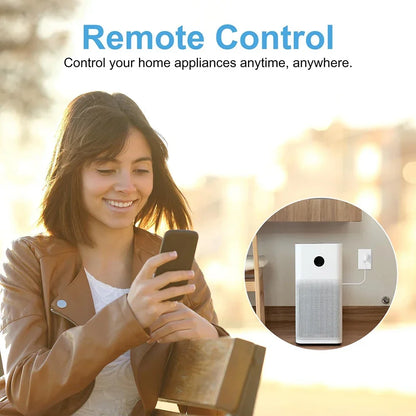 Matter Smart Socket WiFi UK Smart Plug 16A Mini Home Outlet App Control Voice Function Work with HomeKit Siri Alexa Google Home