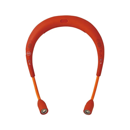 Neck Mounted Bluetooth Speaker With Flashlight And 39 ℃ Constant Temperature Heating Function Suitable For Reading And Exercise