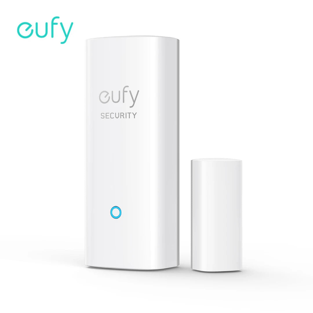 eufy Security Front Door Sensor Detects Smart Home Windows Transmits Alarm Triggers 24/7 Protection Service Requires homebase
