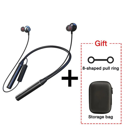 EARDECO 180 Hour Playback Bluetooth Headphone with Mic Wireless Headphones Bass Sport Wireless Earphones Headset Neckband Stereo
