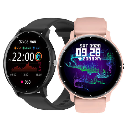Smart Watch ZL02C Pro Fashion Lady Bluetooth Call Answer Dial 1.28inch AI Voice Sports Fitness ZL02CPro Men Women Smartwatch