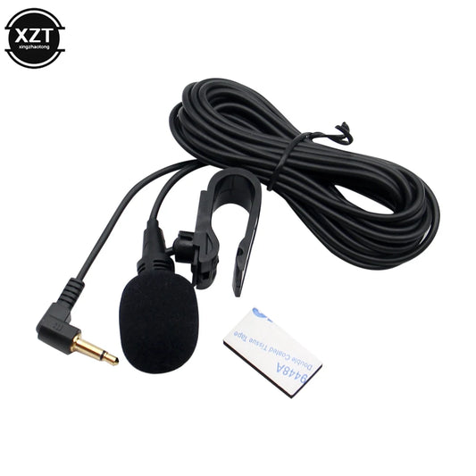 MINI Professionals Car Audio Microphone 3.5mm Jack Plug Mic Mono Mini Wired External Microphone for PC Auto Car DVD Radio NEW