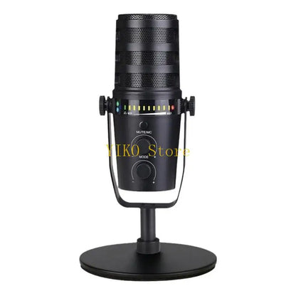 K32C Durability USB Dynamic Microphone For Music Production Broadcasting Mic