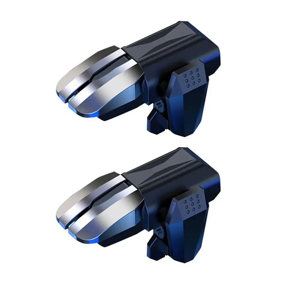 2PCS Mobile Phone Game Triggers Six Finger Chicken Eating Artifact Gaming Aim Shooting Triggers Joystick Button
