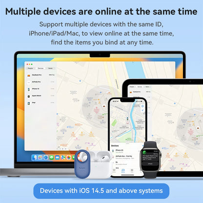 HOCO E94 SmartTag Bluetooth GPS Smart Trackers Finder intelligent positioning Pet Car key Bag Wallet anti-lost device Find my