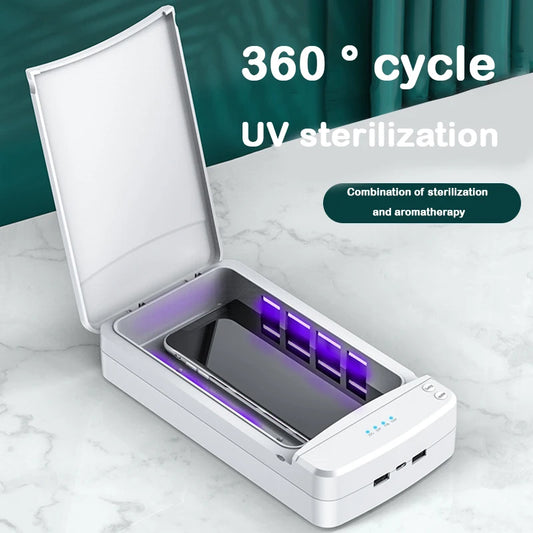 Baby Bottle Toothbrush Towel Nail Clipper Clothes Mobile Phone Multifunction Portable Ultraviolet Disinfection Sterilization box