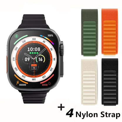 GPS Smart Watch 10 ultra 3 Pro MAX Gen2 49mm Amoled Screen Smartwatch Refresh Rate Wireless Charging Men Women Sport For Apple