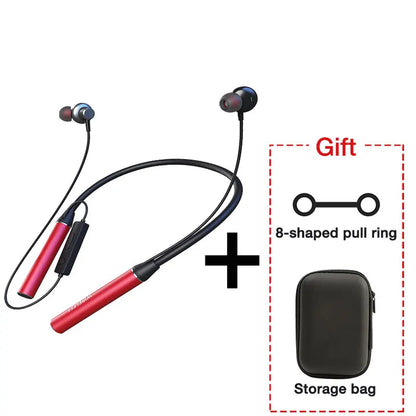 EARDECO 180 Hour Playback Bluetooth Headphone with Mic Wireless Headphones Bass Sport Wireless Earphones Headset Neckband Stereo