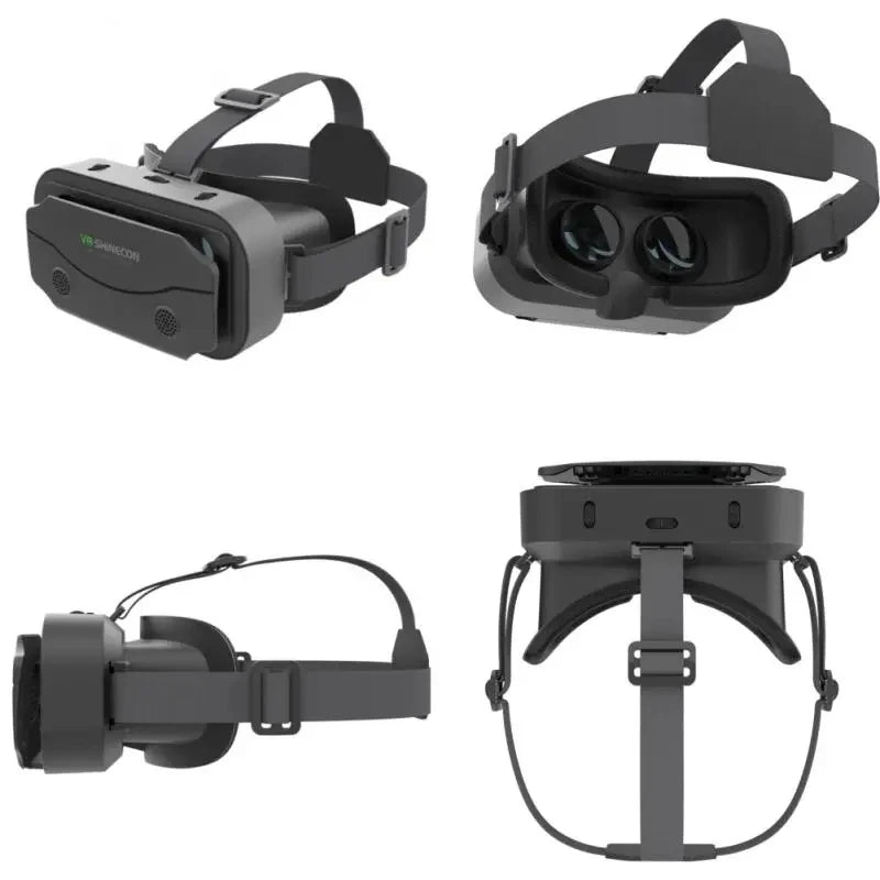 VR Glasses 3D Virtual Reality Headset Devices Helmet Lenses Goggles Smart For Smartphones Phone Cell Controller Mobile Game Viar