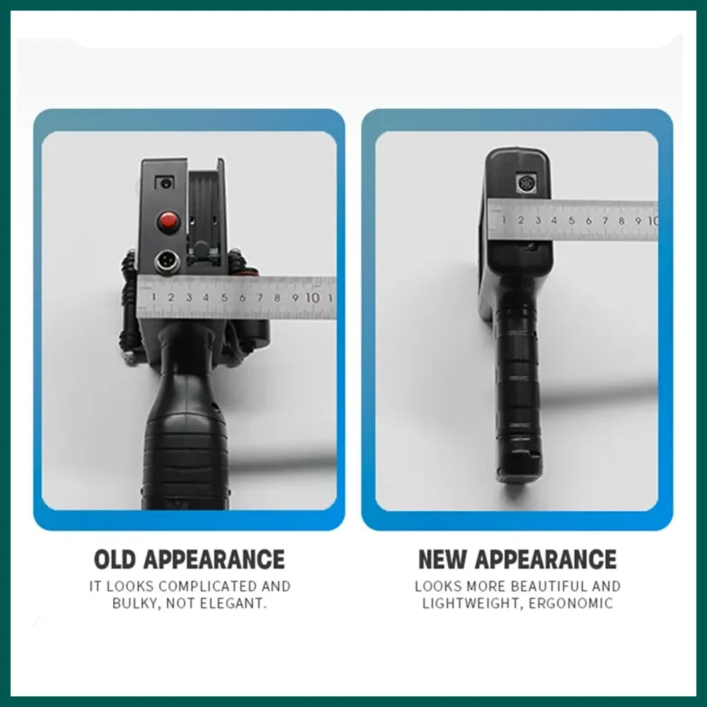 Willita 12.7mm Handheld Inkjet Printer Gun | Portable Plastic Surface Coding for Expiry Dates, Batch Numbers, QR/Barcode & Logos