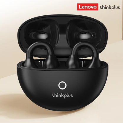 New Lenovo LP25 OWS Wireless Bluetooth Ear Clip Headphones Long Battery Life Gaming Headset HIFI Surround Sound Earbuds With Mic