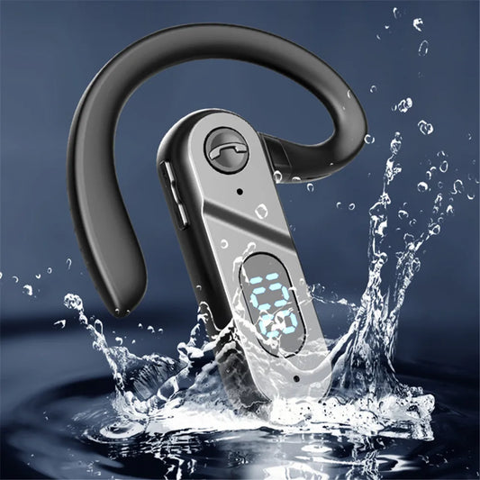 Wireless Bluetooth Headphones Bone Conduction Earphones With Microphone Handsfree Call Noise Canceling Headset For Driving