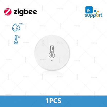 ZigBee Temperature And Humidity Sensor Remote Monitoring Hygrometer,Smart Home Automation,For Alexa Google Yandex Home Assistant