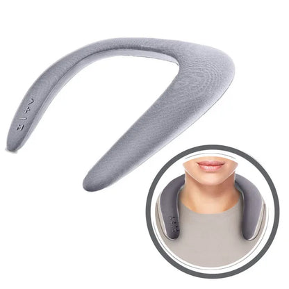 Neck Hang Speaker Wireless Bluetooth Loudspeaker Audio Stereo FM Radio Support SD Card Slot with Microphone for Gaming Walking