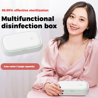 Multifunctional mobile phone sterilizer UVC ultraviolet Germicidal lamp mask jewelry toothbrush mobile phone disinfection box