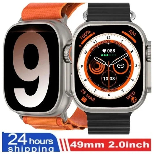 GPS Smart Watch 10 ultra 3 Pro MAX Gen2 49mm Amoled Screen Smartwatch Refresh Rate Wireless Charging Men Women Sport For Apple